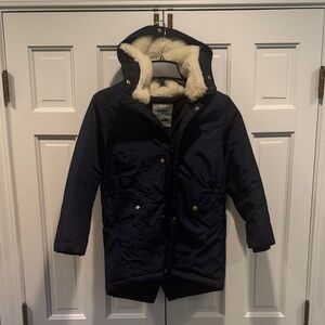 J. Crew Kids Navy Blue Winter Coat